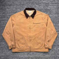 RHC ロンハーマン スエードレザージャケット M ベージュ 裏ボア 山羊革