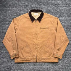 極美品 RHC Ron Herman 襟コーデュロイ ワークジャケット ブラウン L ロンハーマン カバーオール ■のサムネイル