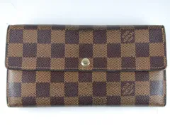 【USED/C】LOUISVUITTONルイヴィトン ダミエ ポルトフォイユサラ