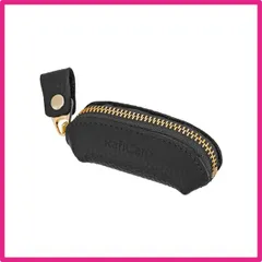 sblack [RafiCaro] コインケース 本革 印鑑ケース 小銭入れ コンパクト 小さい 柔らか レザー ポーチ 小物入れ Sサイズ ブラック