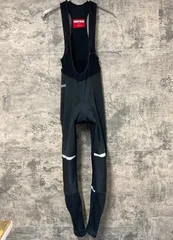 JW604 カステリ CASTELLI NANO FLEX ビブタイツ 黒 L 裏起毛 GORE-TEX INFINIUM ※タグカット