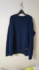 GUESS メンズ ネイビー 起毛 スウェット L