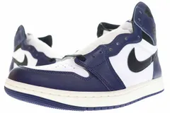 ナイキ NIKE AIR JORDAN 1 RETRO HIGH OG MIDNIGHT NAVY 28.5cm DZ5485 401 AJ1 エア ジョーダン レトロ ハイ ミッドナイト ネイビー 【ブランド古着ベクトル】【中古】 ▲■260213