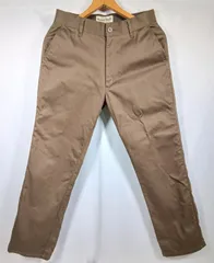 美品 mont-bell モンベル コアスパン チノパンツ メンズ S カーキのサムネイル