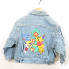 90s Disney POPPINS プーさん デニムジャケット
