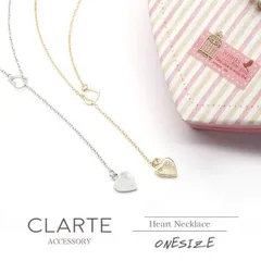 ネックレス Y字 アクセサリ ハート a0091