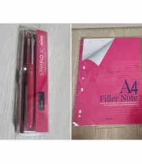 カットオフノート（フィラーノート）+モリスターフロー ボールペン プレゼントセット