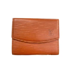 LOUIS VUITTON ヴィトン　ポルトモネ・サーンプル M63413 エピ ケニアブラウン　コインケース　小銭入れ　財布