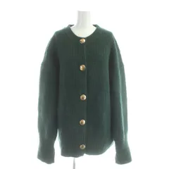 ジャーナルスタンダード JOURNAL STANDARD 24AW メタルボタンビッグカーディガン ウール 緑 グリーン 長袖 24080400713030 /AP