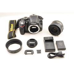 Nikon D3300 ダブルズームキット スマホ転送WU-1a付 一眼レフ - メルカリ