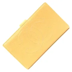  シャネル 二つ折り長財布 ココマーク A01429 中古