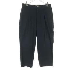 EEL Products イールプロダクツ 日本製 クロップドパンツ M ブラック 少年パンツ メンズ 古着