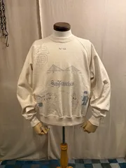 新品未使用品　UNISON SPECIAL ユニゾンスペシャルNo,10 Crew(Sanfransisco) クルーネックスウェット　サンフランシスコ　ナチュラル　Lサイズ