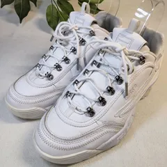 【良品】FILA/フィラ/ADRER/DISRUPTOR II EXP/ADRER/ディスラプター2EXP/アドラー/スニーカー/ホワイト/白/28.5cm