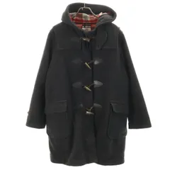 J.PRESS ジェイプレス メルトン ダッフルコート 11 チャコールグレー レディース 古着