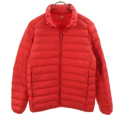 UNIQLO ユニクロ ウルトラライトダウンジャケット M レッド メンズ 古着
