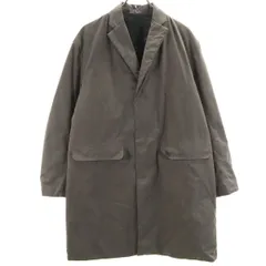 DESCENTE デサント テーラード ダウンコート S グレー メンズ 古着のサムネイル
