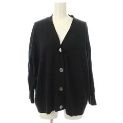ジャーナルスタンダード JOURNAL STANDARD カーディガン F 黒 Vネック 長袖 ボタン付き /JP