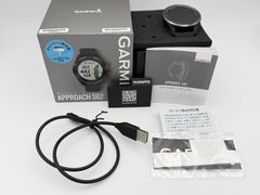 GARMIN APPROACH S62 ゴルフGPSウォッチ ゴルフナビ 距離計 - メルカリ