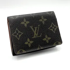 Louis Vuitton ルイヴィトン / モノグラム / アンヴェロップ カルト ドゥ ヴィジット / ブラウン 茶色 / カードケース 名刺入れ / レディース メンズ / M62920