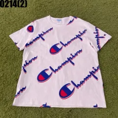 チャンピオン オールオーバ ロゴ 半袖Tシャツ 白