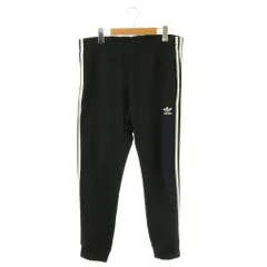 アディダスオリジナルス adidas originals ジョガーパンツ トレーニングパンツ ジャージ L ブラック ホワイト /ES ■GY60