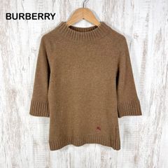 バーバーリーブルーレーベル⭐️ブラウン半袖ニット38 美品 38 バーバリーブルーレーベル 半袖ニット ブラウン - メルカリ