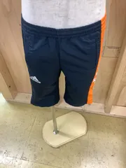 アディダス　ショートパンツ　黒　キッズ　130cm 美品