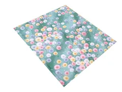 送料無料【新品】八端判 座布団カバー　【花-205】　59㎝×63㎝　1枚