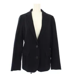 バーバリー ロンドン BURBERRY LONDON テーラードジャケット コットン 38 紺 B1E82-144-28 /TK