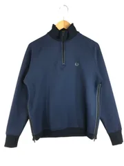 【中古品】FRED PERRY フレッドペリー × narifuri ナリフリ コラボ HALF ZIP TRACK JACKET F2485 ハーフジップトラックジャケット ジャージ 【141-250514-hi-14-tag】