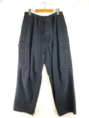【中古品】 COMOLI コモリ ブラックドリル6Pパンツ B01-03014 ボトムス 【151-250803-na-02-tag】