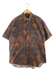 【中古品】 OLD STUSSY オールドステューシー 80’s DESIGN SHIRT 80年代 デザインシャツ 半袖シャツ トップス ヴィンテージ 【142-250907-rt-05-tag】