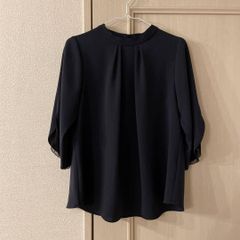 極美品 ANAYI アナイブラウス 長袖 ブラック レース袖口 - メルカリ