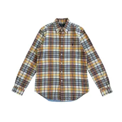 POLO RALPH LAUREN / ポロラルフローレン 裏地付き マドラスチェックシャツ ポニー刺繡 クラシック Sサイズ