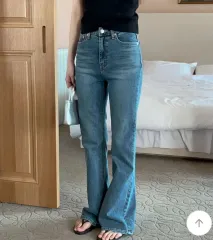 新品 / セミブーツカットスリムデニム