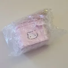 サンリオ) ハローキティ キルトシリーズ バニティポーチ ストラップキーホルダー