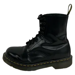 Dr.Martens(ドクターマーチン) ショートブーツ EU38 レディース - 黒 レースアップ レザー