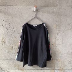 leonard レオナール 長袖 ブラウス ハイネック ブラック トップス