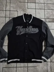 ニューヨーク・ヤンキース MLB スタジャン ブラック ジャケット サイズ 100 L