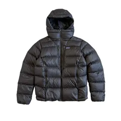 patagonia / パタゴニア フィッツロイ・ダウン・フーディ 800フィルパワー ブラック メンズ 極美品 Mサイズ