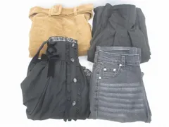  未使用 スナイデル リズリサ グレイル スカート デニムパンツ 4点 0 XS S レディース