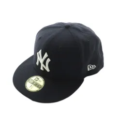 ニューエラ NEW ERA 59FIFTY New York Yankees キャップ 帽子 ウール 7 5/8 60.6cm 紺 /MI ■OS ■AD ユニセックス