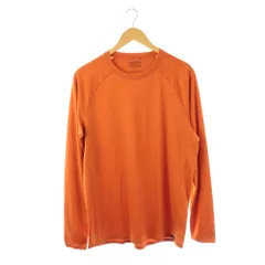 パタゴニア Patagonia 44427 24AW キャプリーン ミッドウェイト クルー カットソー 長袖 M オレンジ /HK ■OS