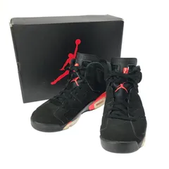 【中古】【メンズ】NIKE ナイキ AIR JORDAN 6 RETRO 384664-060 エア ジョーダン 6 レトロ ブラックインフラレッド スニーカー 靴 【160-250410-hi-15-TAG】