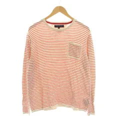 トミーヒルフィガー TOMMY HILFIGER Tシャツ カットソー ロンT ボーダー 長袖 XL 赤 レッド 白 ホワイト /YM ■ECB001