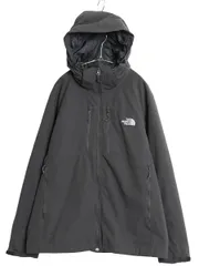 【お得なクーポン配布中!】 ノースフェイス 中綿 ソフトシェル マウンテン パーカー ジャケット メンズ XL / ナイロン アウトドア フルジップ マンパ 大きいサイズ 灰