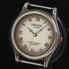 KRONE 手巻き 31mm ボーイズ 腕時計 アンティーク コルク文字盤 - メルカリ