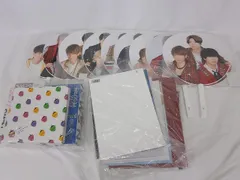  中古品 NEWS のみ クリアファイル パンフレット うちわ 等 グッズセット