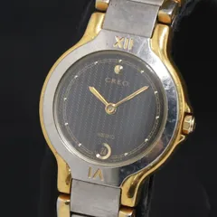 QZ セイコー CREO 3E29-0120 黒文字盤 デイト レディース腕時計 2000000 NSK KRK